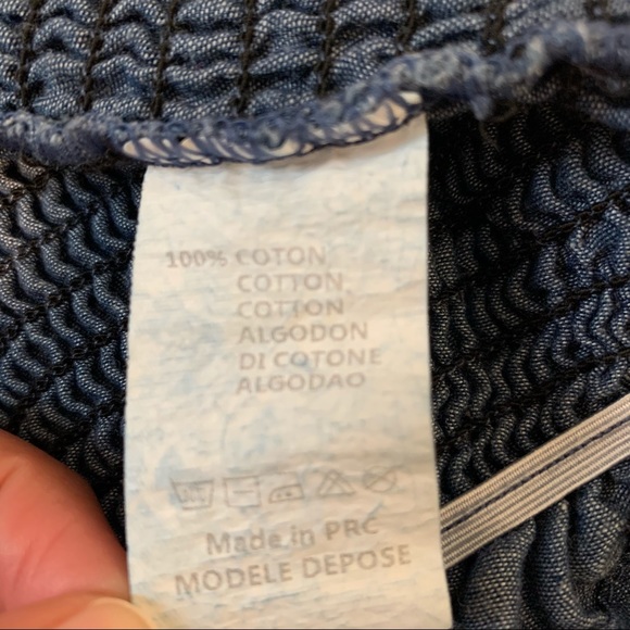 Mc Lorene denim cropped top - Picture 5 of 5